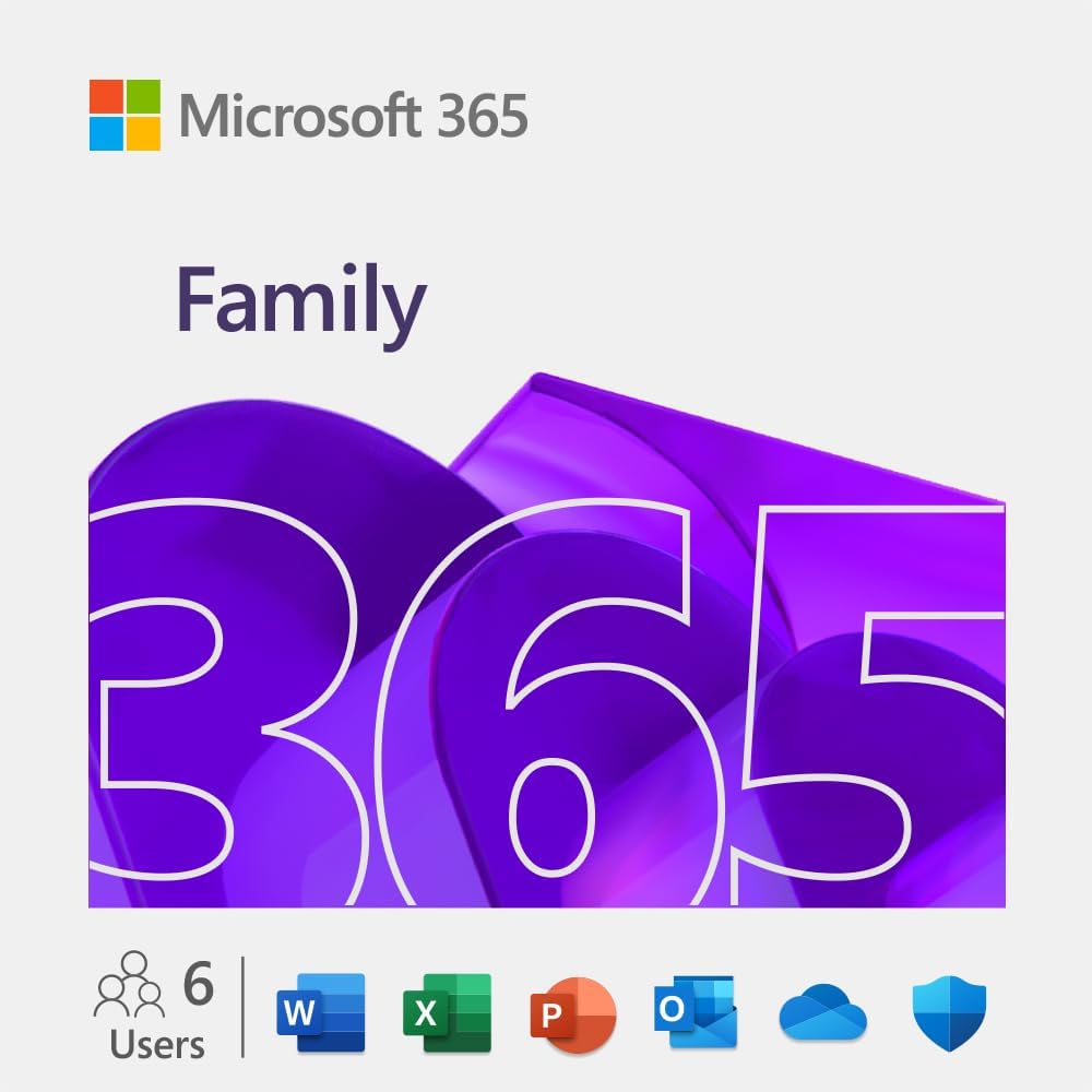 Microsoft 365 Family 6 Users