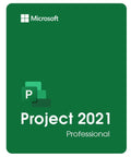 Microsoft Project 2021 Professional (Email Delivery) (Global Code)