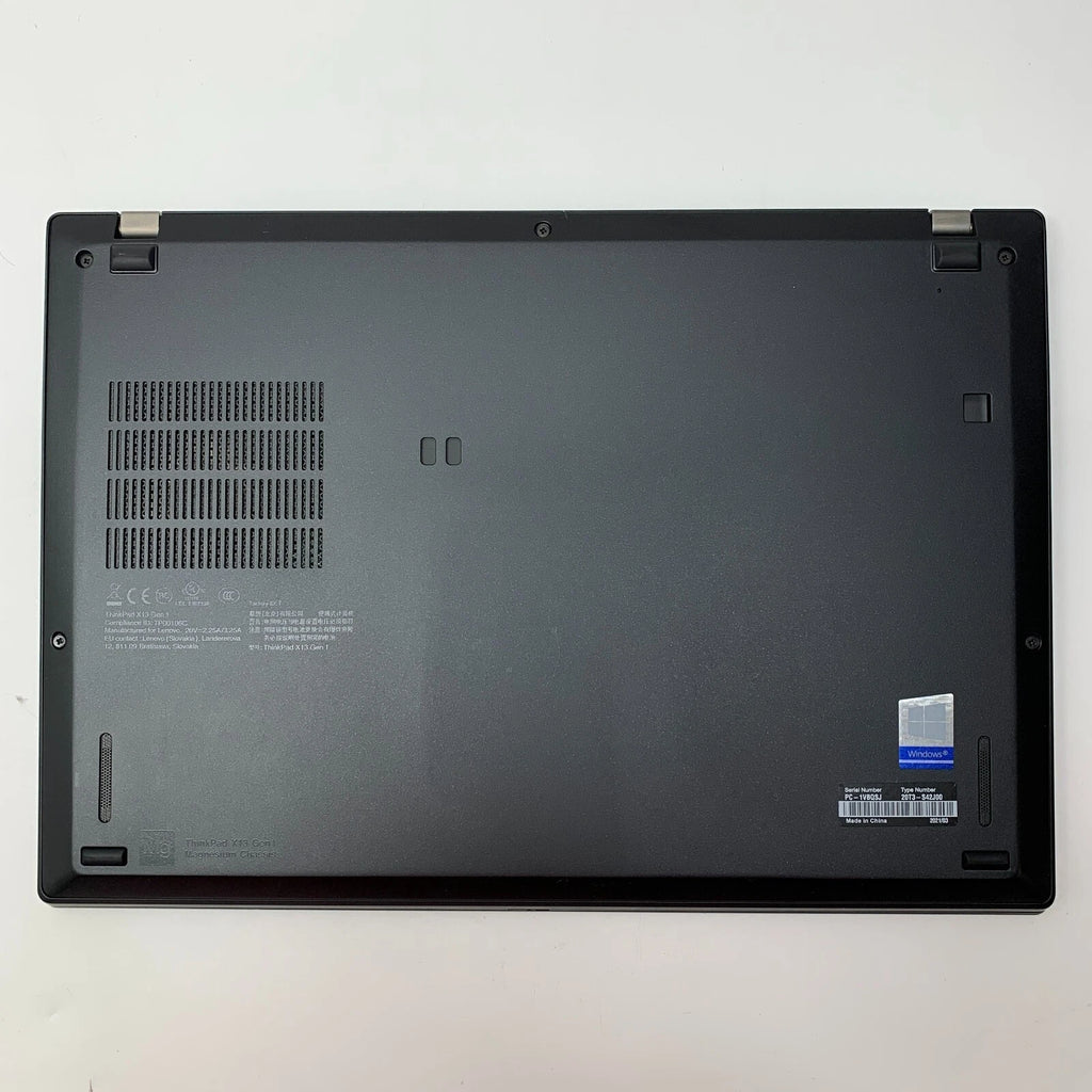 Lenovo ThinkPad X13 Gen 1 (13.3") Core i5-10610U, 256GB SSD, 16GB RAM, Win 11