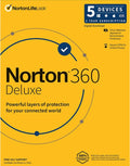 Norton 360 Deluxe 5 Devices 1 Year Windows/Mac/Android/iOS (Email Delivery) (Global Code)